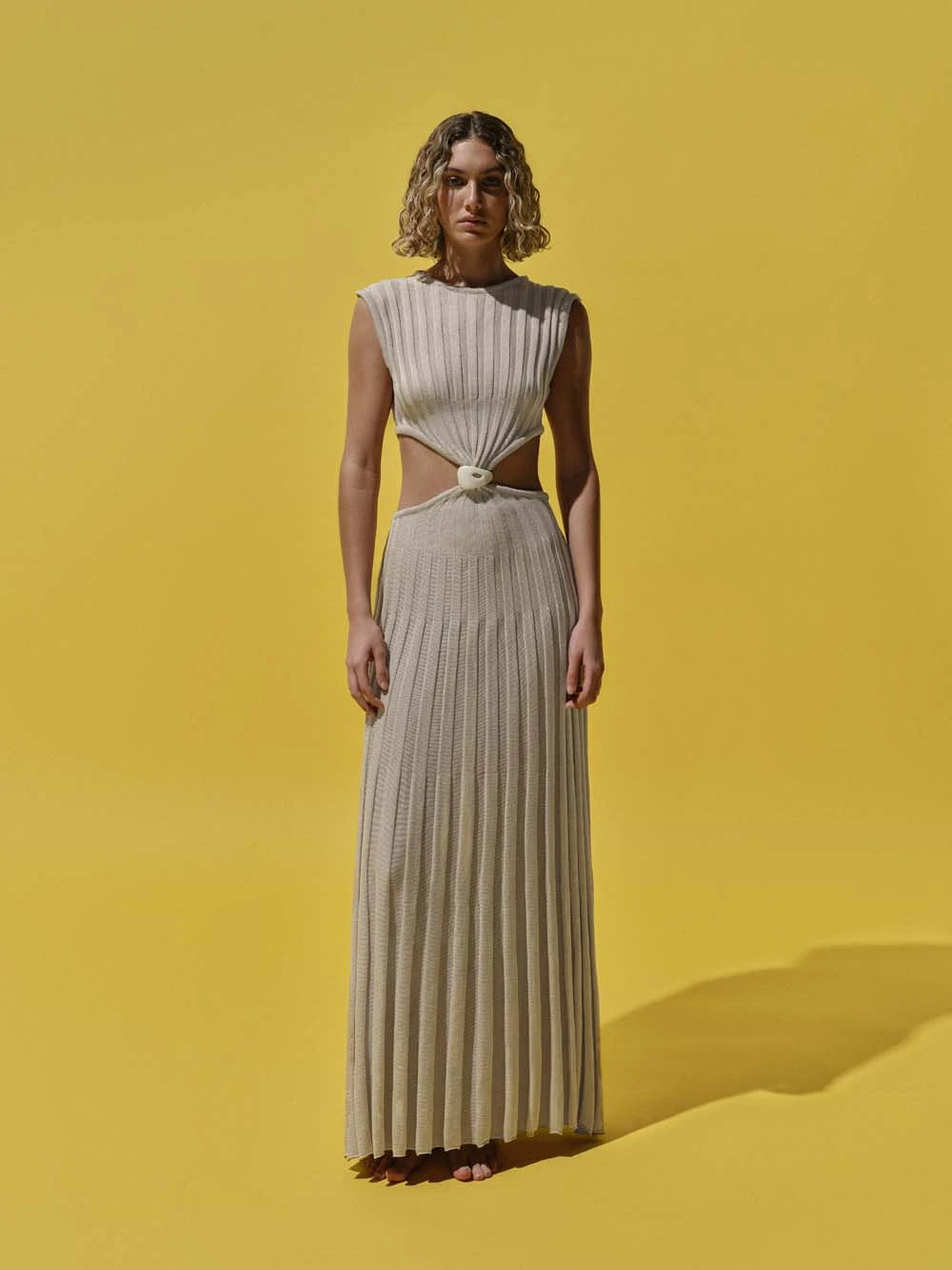 Blade Maxi Dress for Women - Elegant Long Flowy Summer Dress with Side Slit | Perfect for Beach, Vacation, and Evening Parties