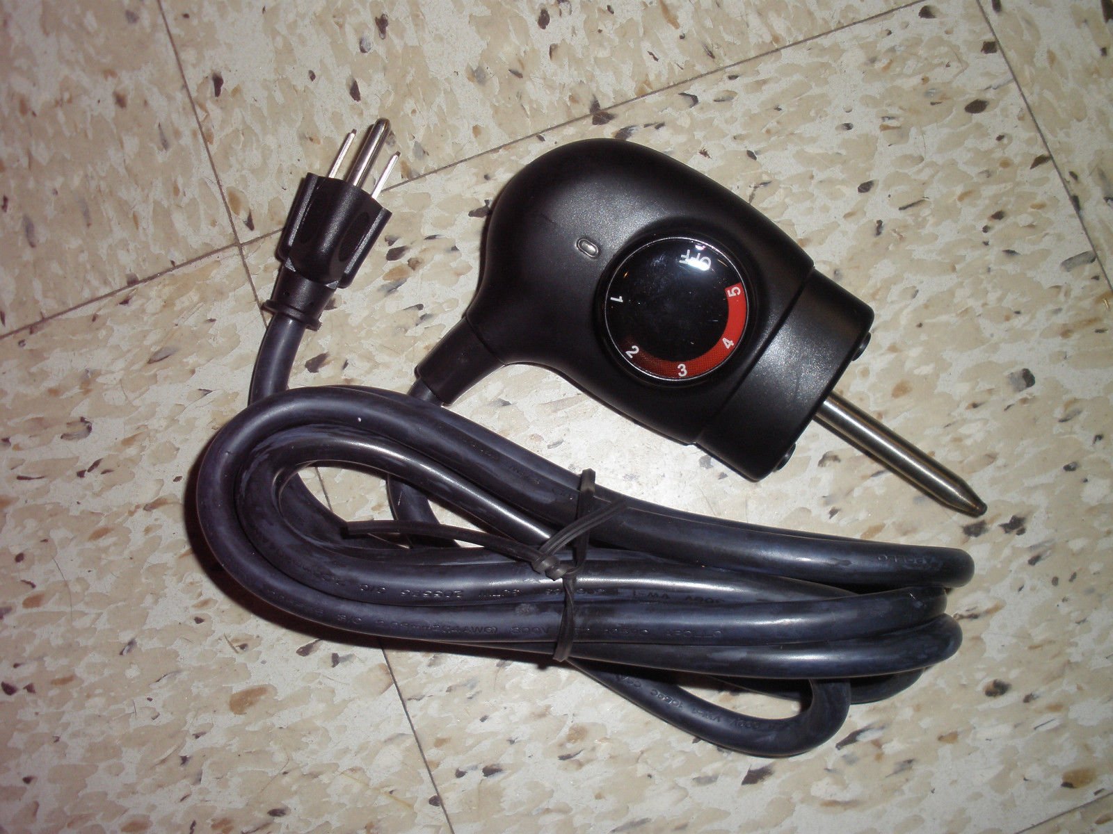George Foreman Grill Heat Probe 3 Prong Power Cord Replacement Part P/N 21006 TKSP-S004 - Perfect for Indoor Grilling & Electric BBQ Cooking