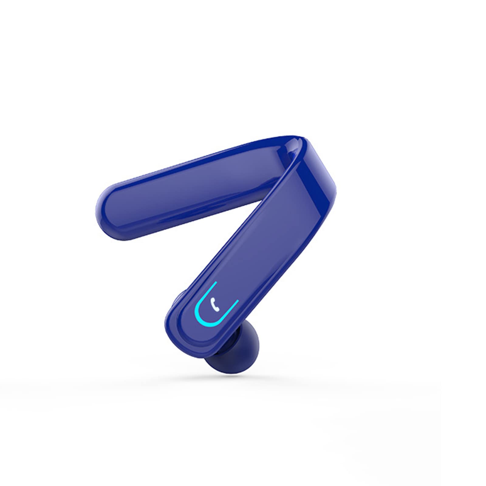 Wireless Bluetooth Headset with Noise Canceling Mic - Hands-Free Earpiece for iPhone & Android - Perfect for Truck Drivers, Office Calls, Business Meetings & Online Conferencing
