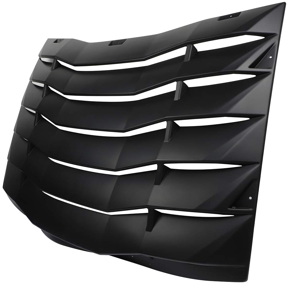 CCIYU ABS Window Scoop Louvers for 2011-2020 Dodge Charger - Car Exterior Accessories for Enhanced Style & Aerodynamics - Perfect for Street Racing & Custom Car Shows