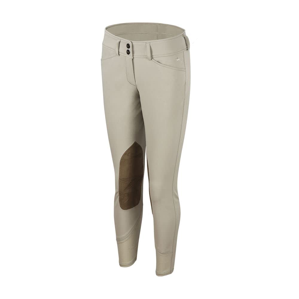 R.J. Classics Girls Avery Breech - Equestrian Riding Pants for Young Riders | Perfect for Horseback Riding Lessons & Competitions