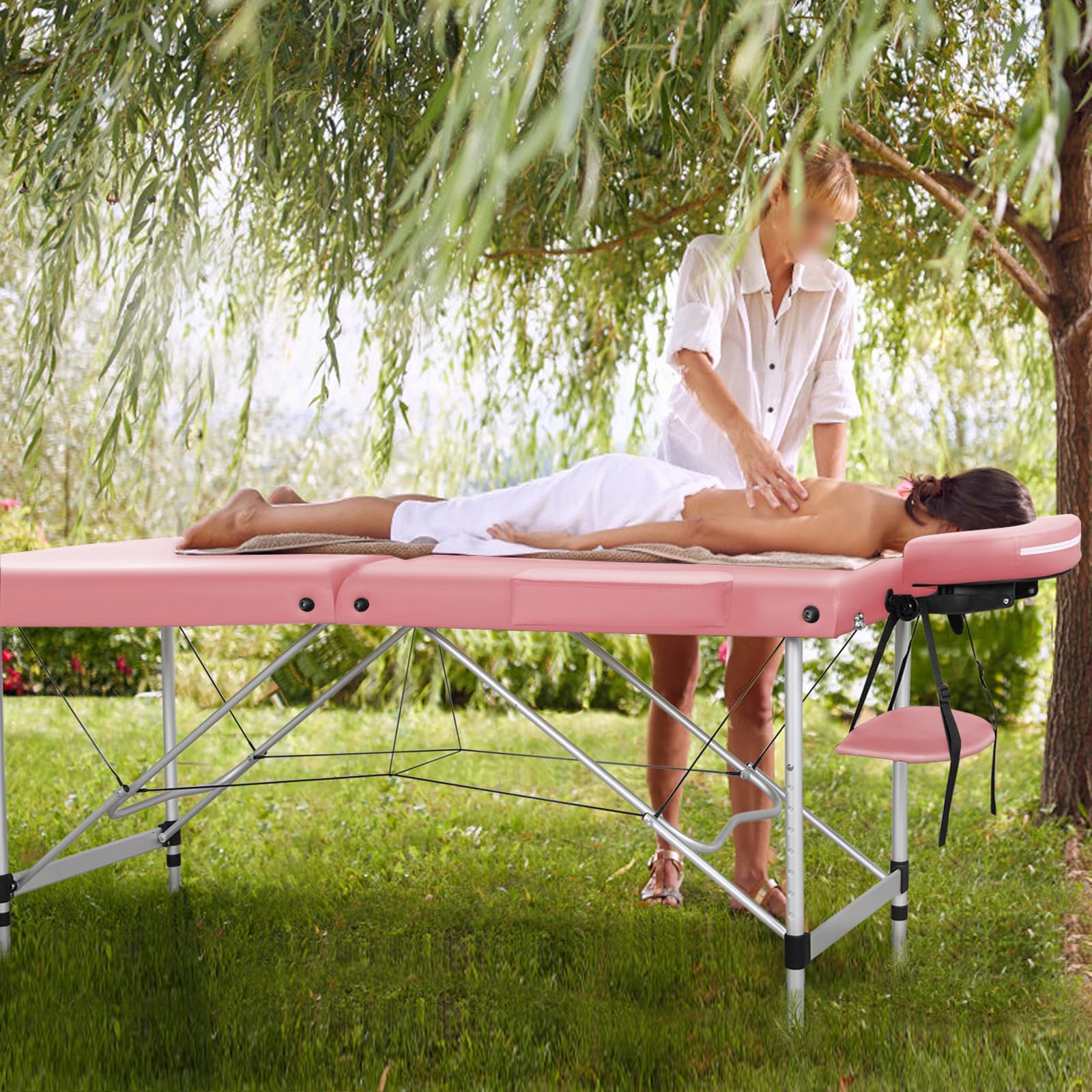 Yaheetech Portable Adjustable Massage Table - 24