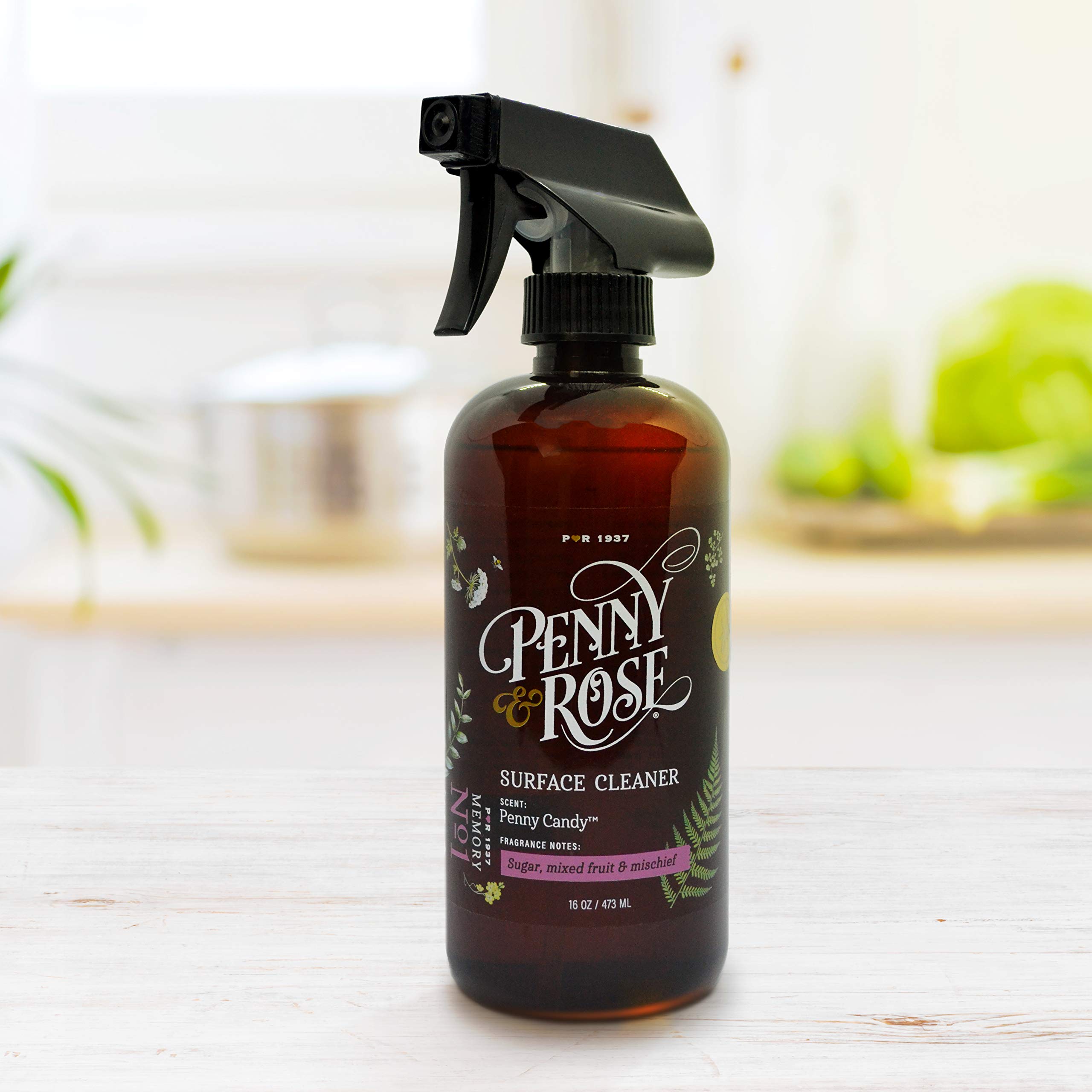 Penny & Rose All-Purpose Surface Cleaner Spray - Penny Candy Scented, Set of 3 Pack | Safe for Kitchen, Bathroom & Home Cleaning | Non-Toxic & Eco-Friendly