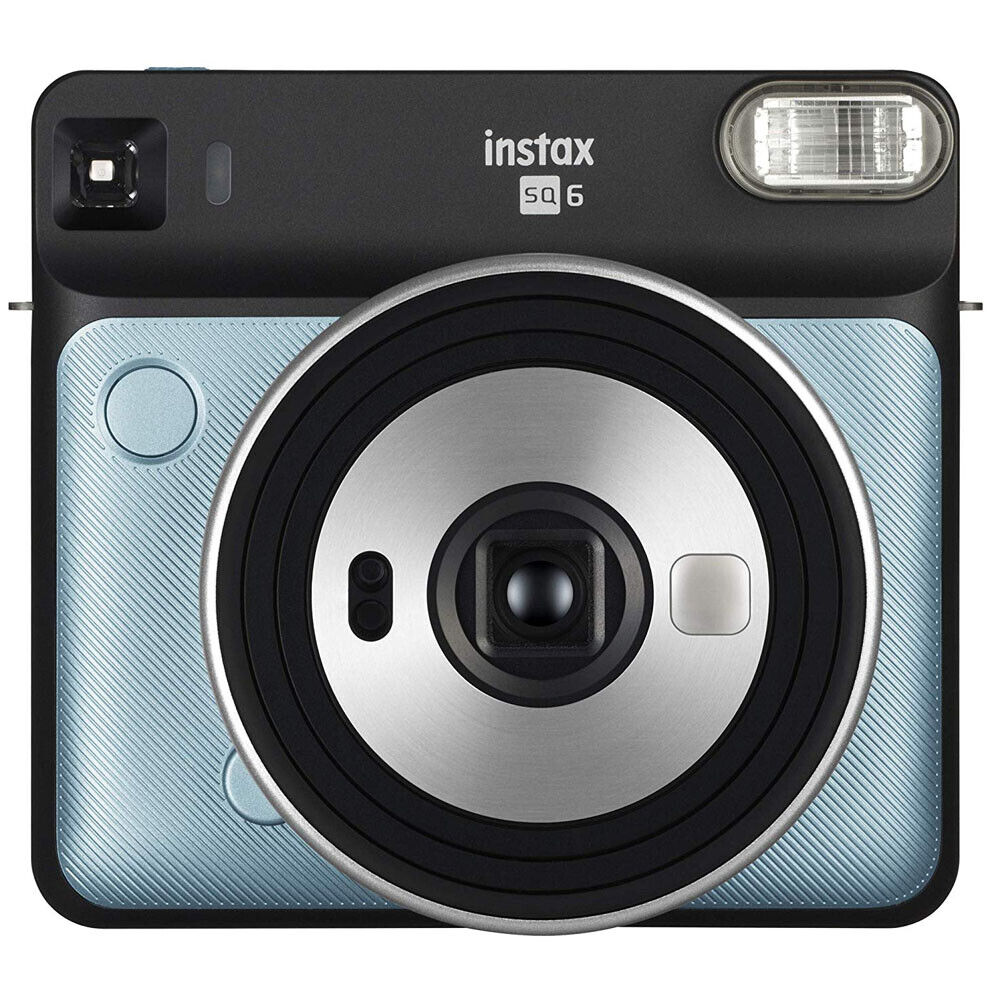 FUJIFILM INSTAX SQUARE SQ6 Instant Film Camera - Square Format Instant Camera with Built-in Flash & Selfie Mode - Perfect for Parties, Travel Memories and Creative Photography