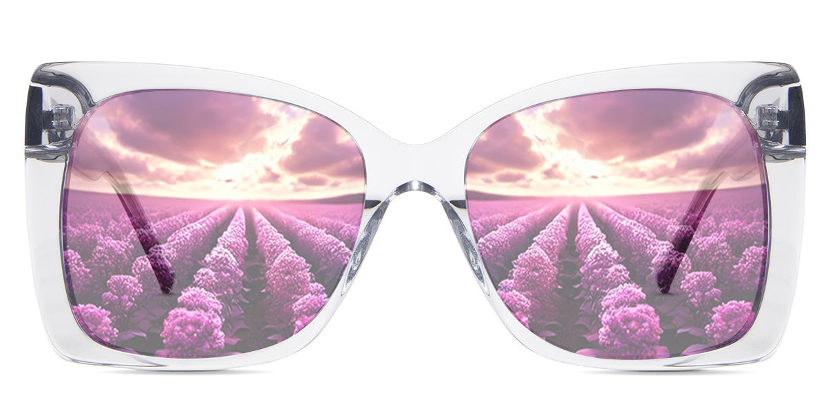 Ella Women's Prescription Tinted Glasses - Stylish & UV Protection for Reading, Driving & Outdoor Activities