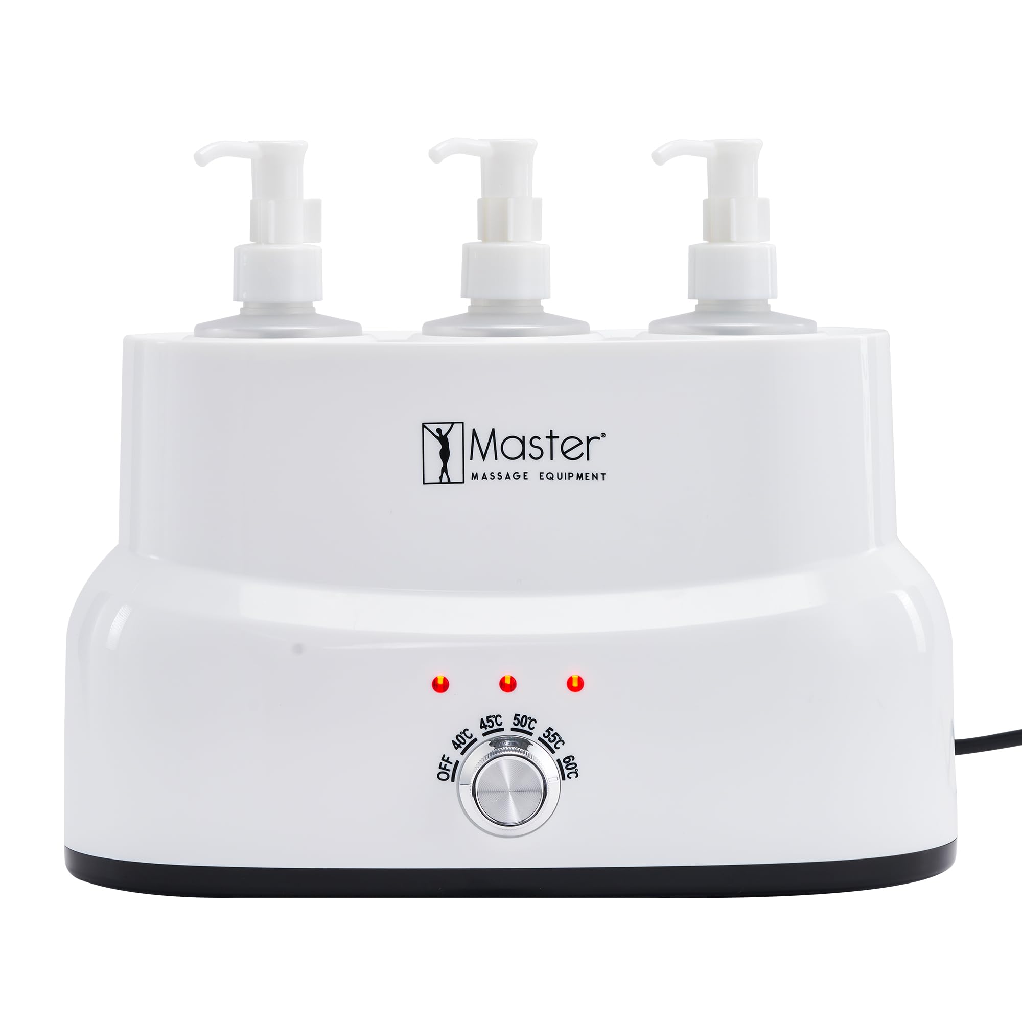 Professional 3-Bottle Massage Oil Warmer & Lotion Heater with Empty Bottles - Fast Heating Massage Cream Warming Device for Spa, Salon & Home Use - Perfect for Aromatherapy & Relaxation Therapy