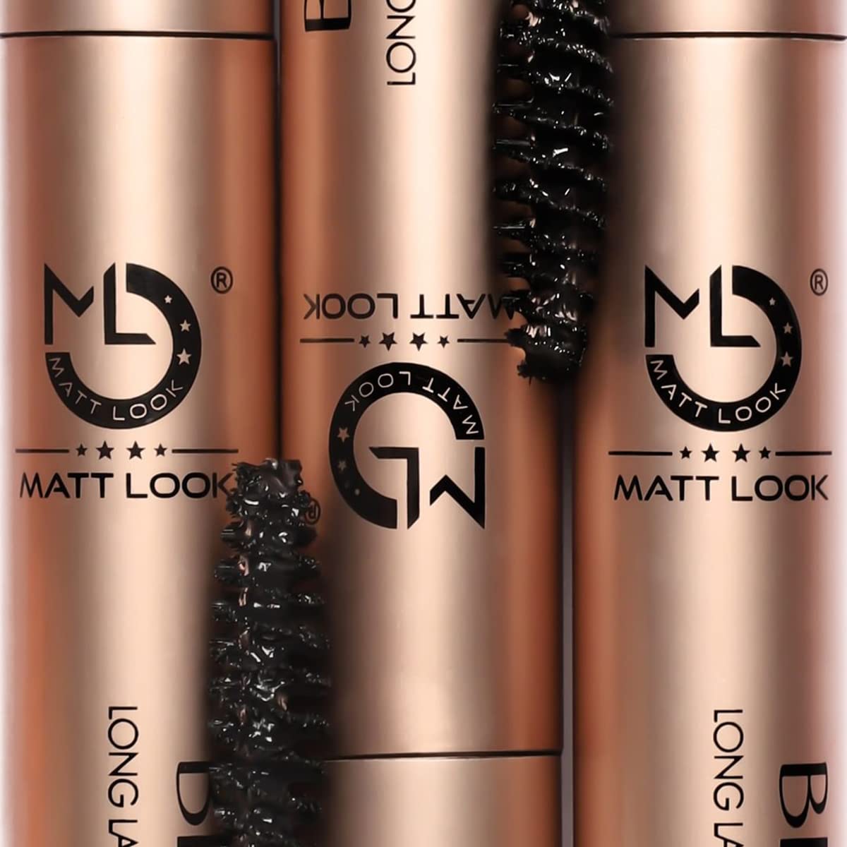 MATT LOOK Big Eyes Long Lasting Super Waterproof Smudge Proof Mascara - Jet Black Volumizing Mascara with Quick Drying Formula (9ml) | Easy to Apply & Portable | Perfect for Daily Wear, Parties & Special Occasions
