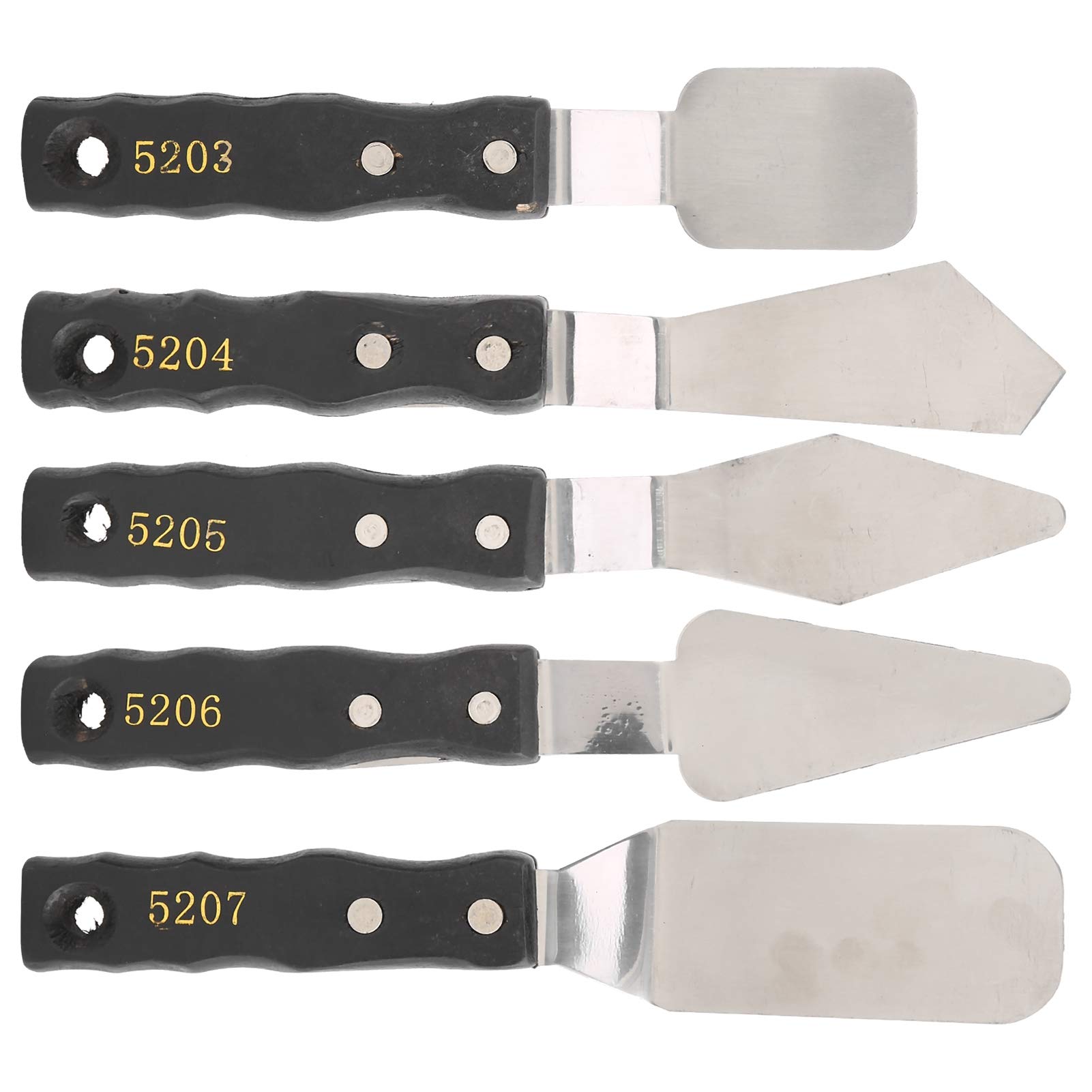 Premium Stainless Steel Palette Knives Set - 12 Pack Artist Paint Knives for Oil, Acrylic & Cake Decorating - Bulk Palette Knives for Professional Artists & Bakers - Perfect for Canvas Painting, Icing & Fondant Work