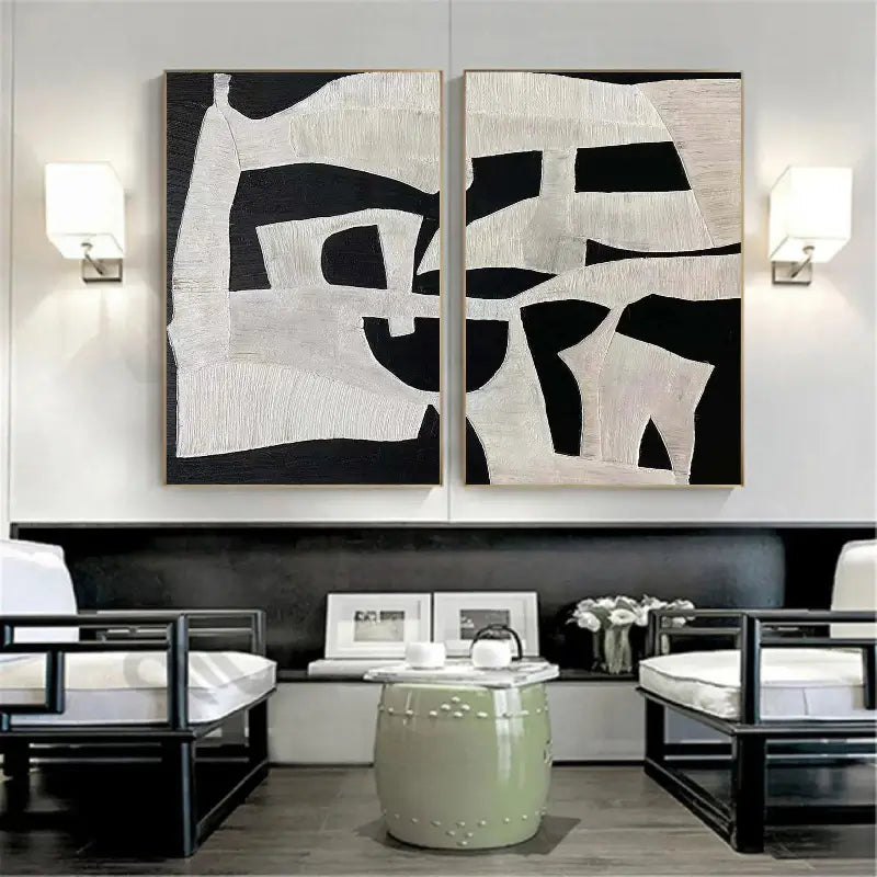 Premium 2-Piece #WS022 Set - Stylish and Affordable Home Decor for Living Room, Bedroom, or Office