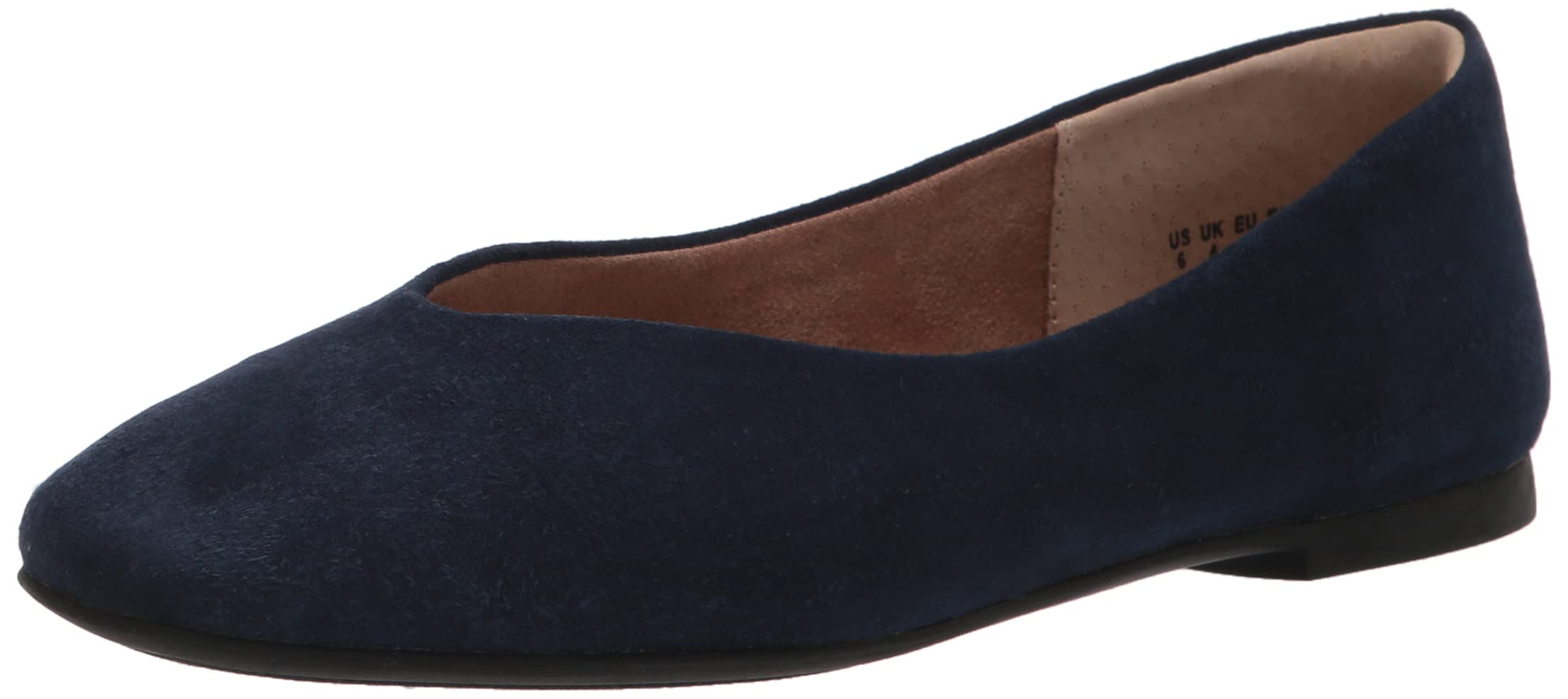 Amazon Essentials Women's Square-Toe Ballet Flats - Comfortable Casual Shoes for Work, Office & Everyday Wear | Slip-On Loafers with Cushioned Insoles | Perfect for Business, Travel & Walking