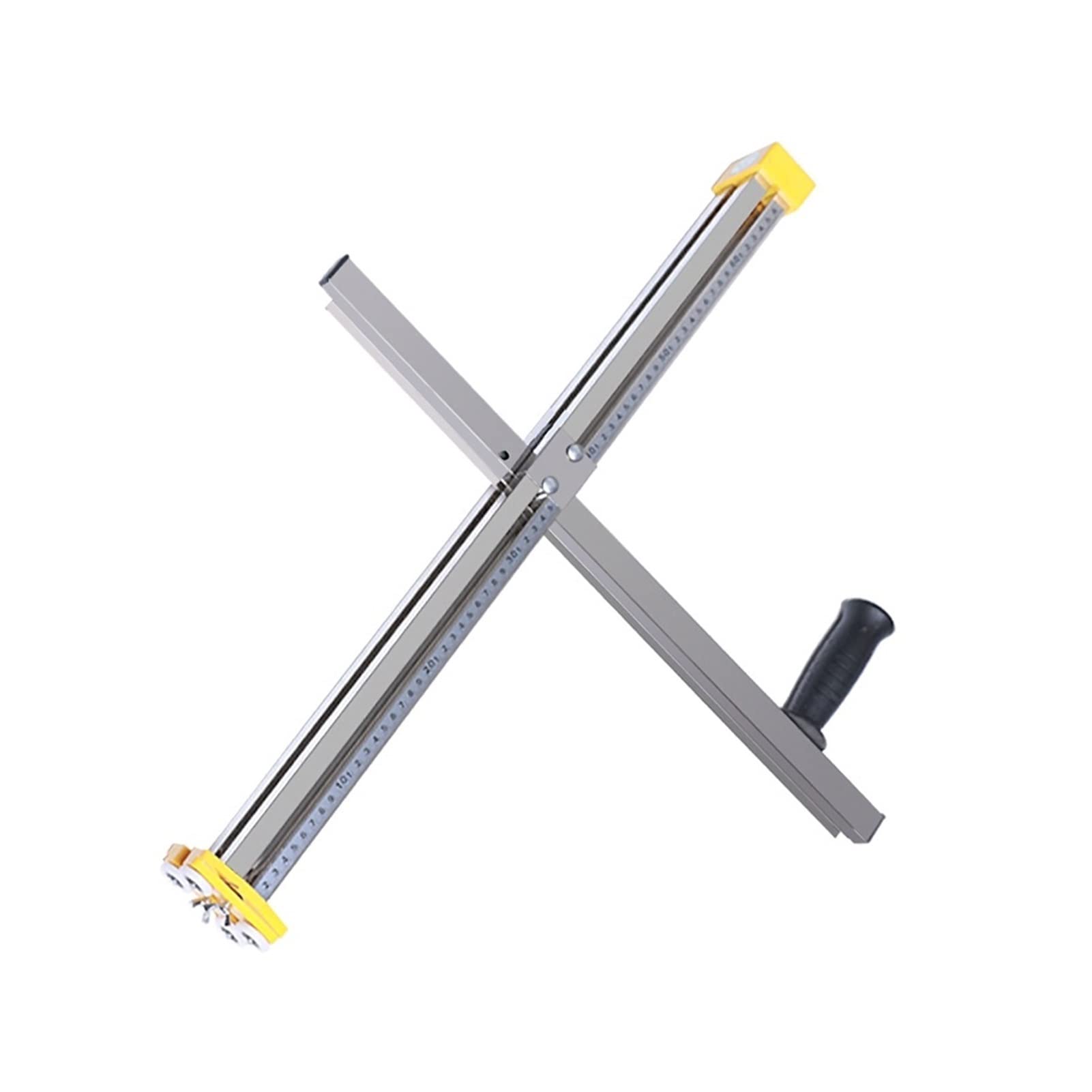Foldable Stainless Steel Gypsum Board Cutter - Push Roller Drywall Cutting Tool for Woodworking & DIY Projects | Perfect for Home Renovation, Construction, and Crafting