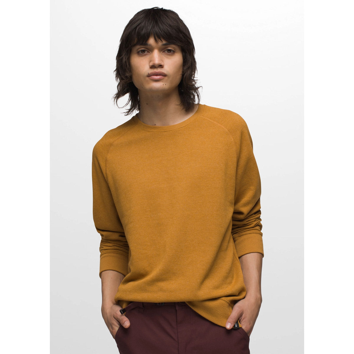 Men's Cardiff Fleece Crew Neck Sweatshirt - Soft & Warm Winter Pullover for Casual Wear, Outdoor Activities & Layering