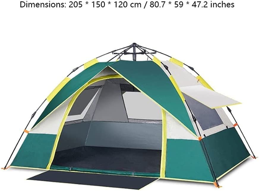 RUTAVM Automatic Pop-Up Camping Tent - Waterproof, Portable, UV-Resistant for 2-3 People - Perfect for Hiking, Trekking & Outdoor Adventures | Ideal for Family Camping Trips & Backpacking