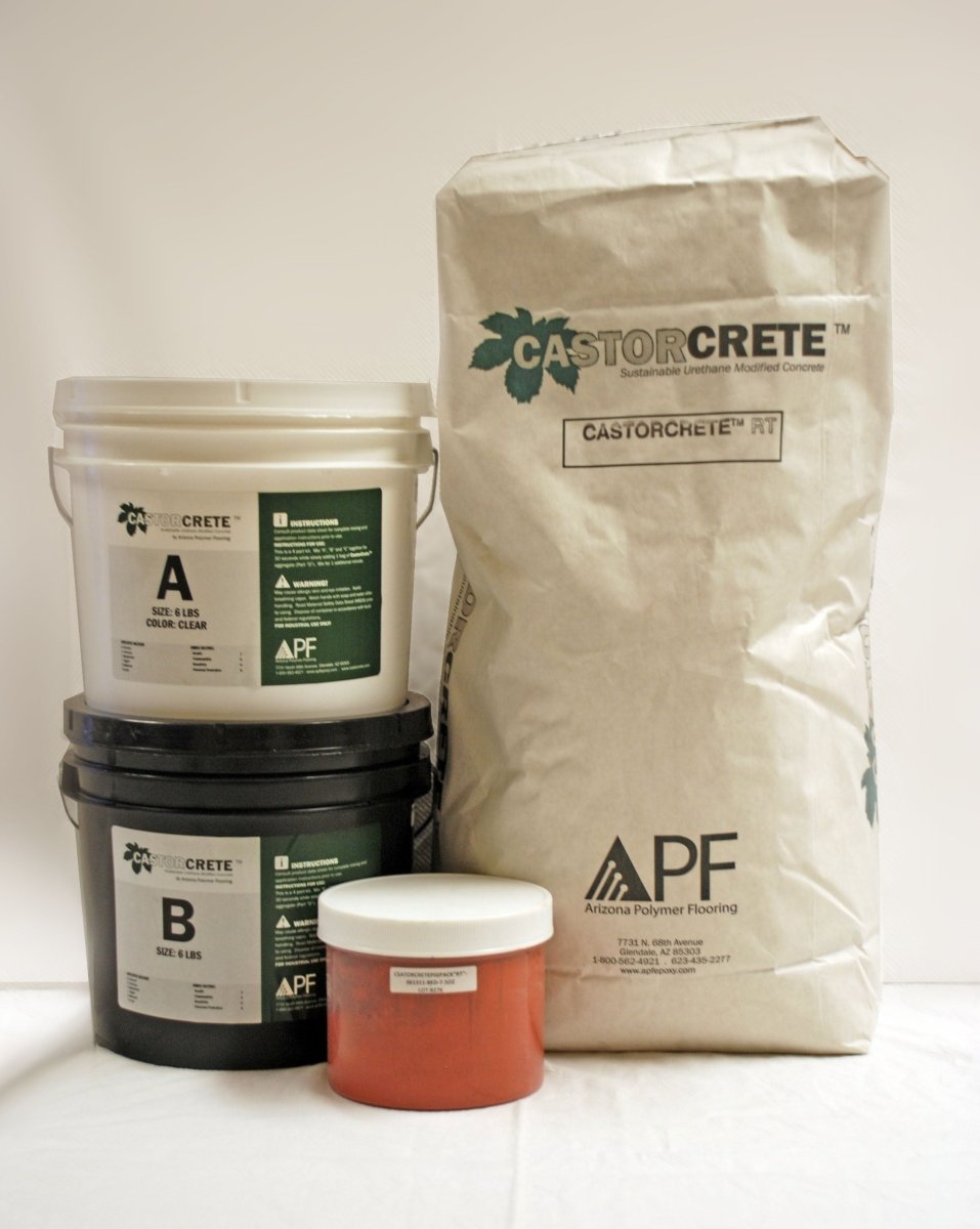Castorcrete® RT - High-Performance Castor Oil-Based Concrete Sealer for Driveways, Floors & Foundations | Waterproof & Durable Protection for Home & Commercial Use