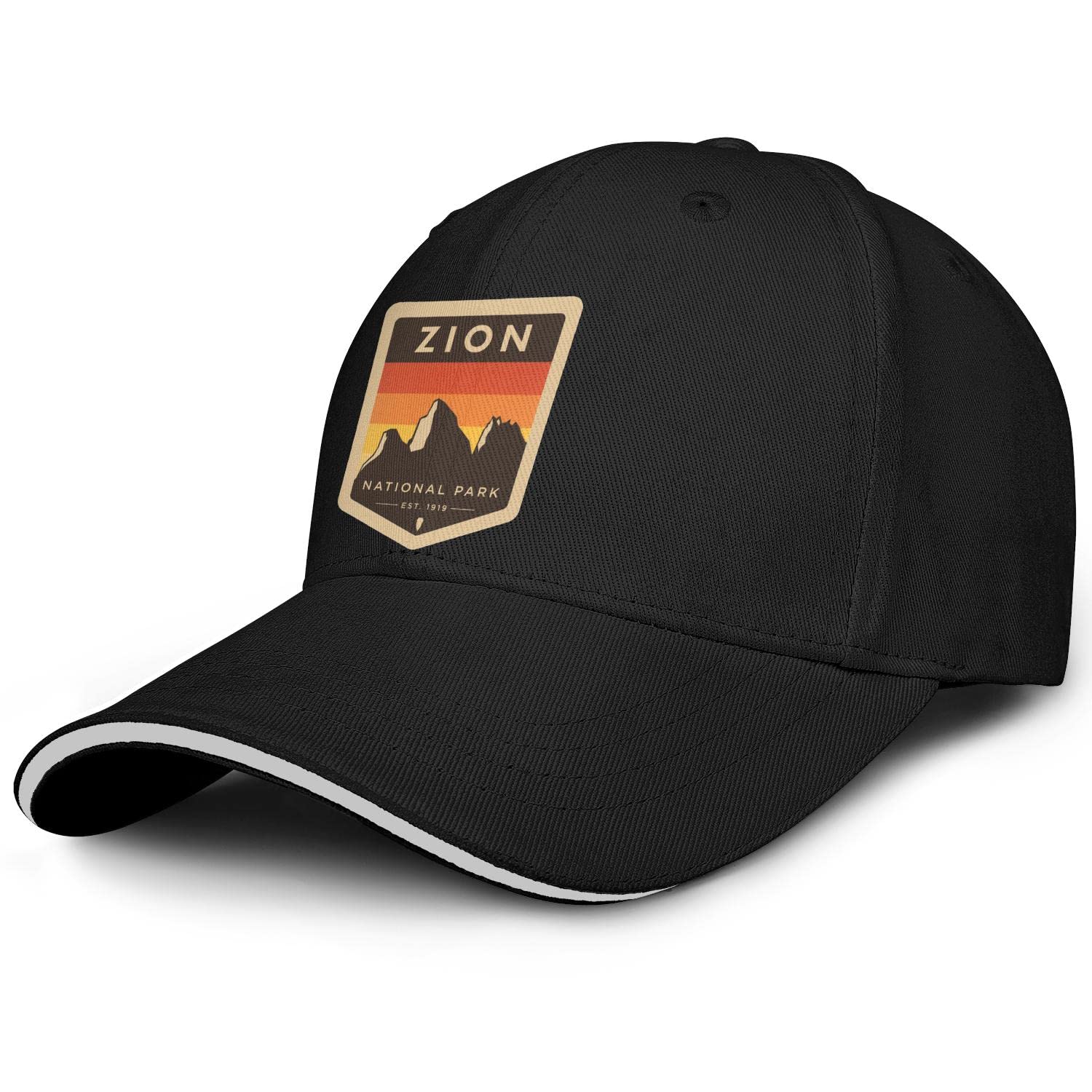 Zion National Park Trucker Hat - Adjustable Mesh Baseball Cap for Men & Women - Golf, Camping, Hiking Outdoor Activities