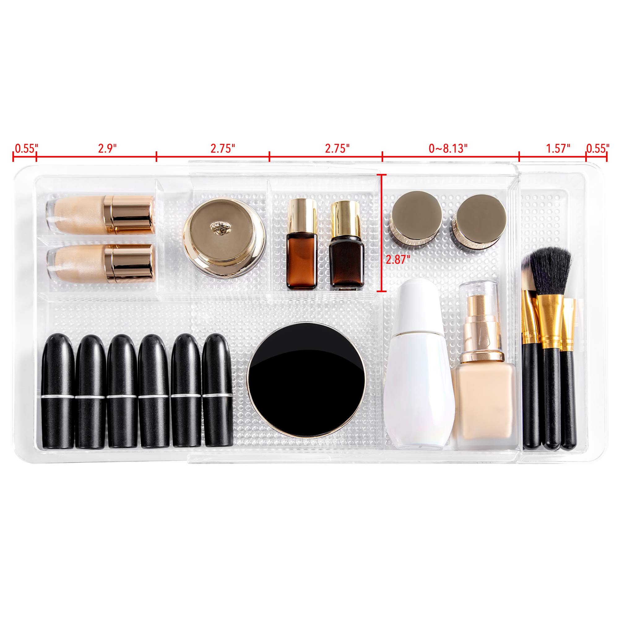 Oubonun Expandable Drawer Organizer 11.1