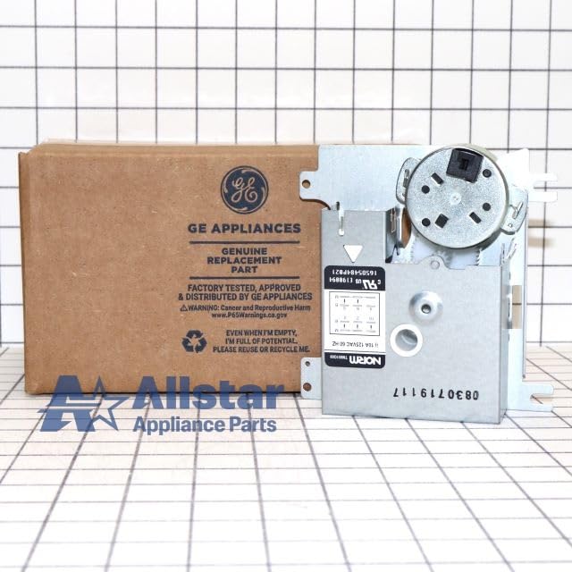Allstar Appliance Parts WD21X33644 Replacement Dishwasher Timer - Compatible with Whirlpool, Maytag, KitchenAid - Perfect for DIY Home Appliance Repair