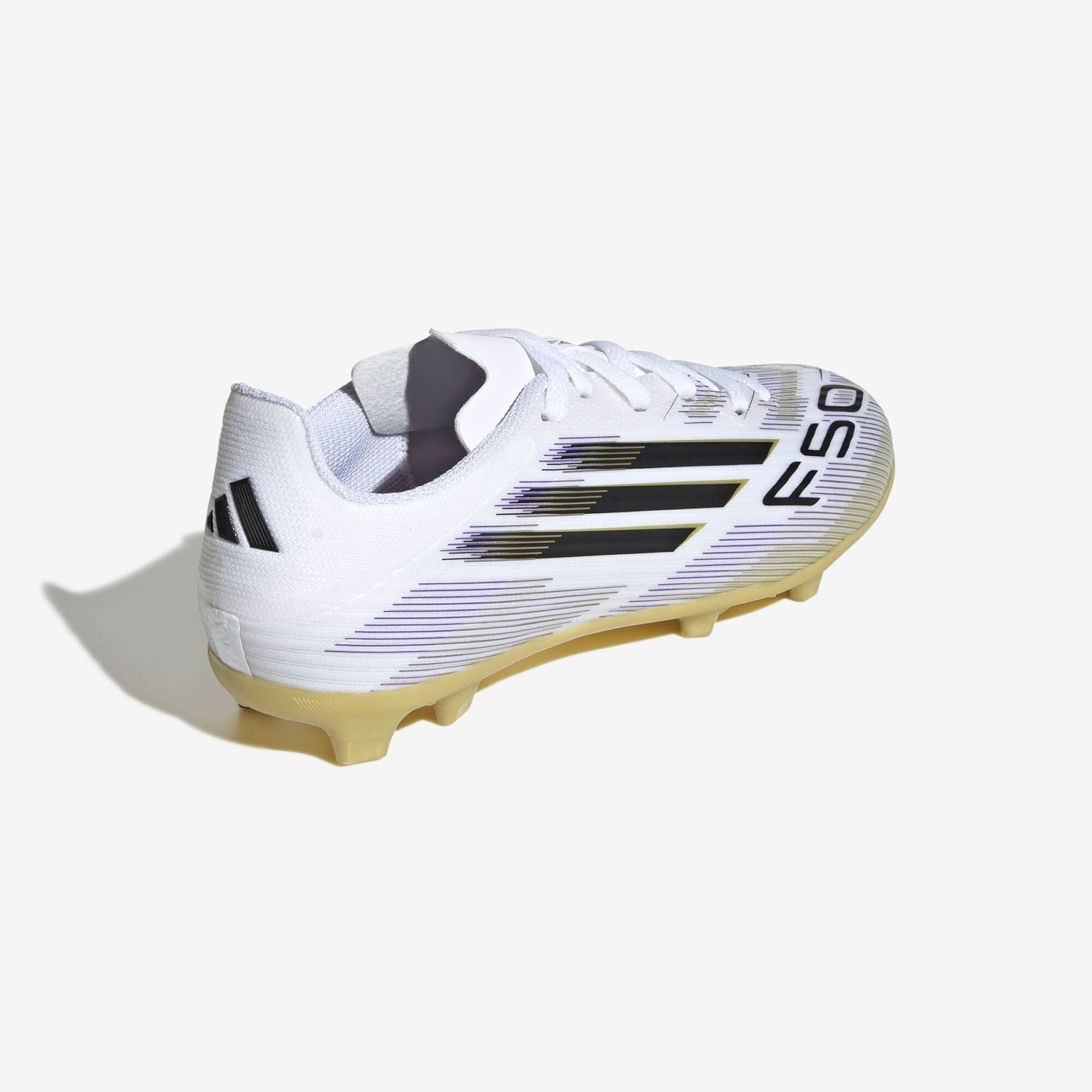 adidas Jr. F50 League Soccer Cleats for Youth - Lightweight Football Shoes for Kids - Perfect for Training & Matches on Grass Fields