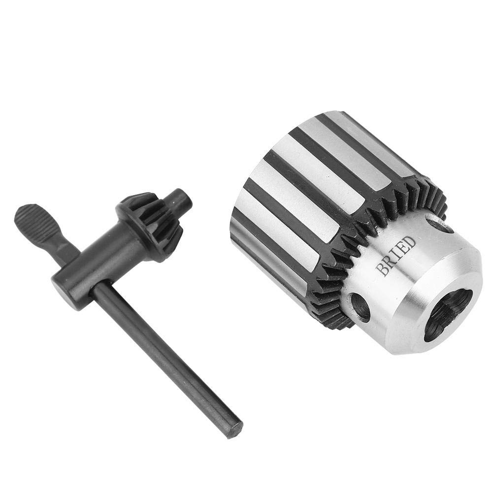 Heavy Duty B18 Drill Chuck with Key, 3-16mm Capacity for Lathe & Bench Drill | Precision Chuck for Metalworking & Woodworking | Ideal for DIY Projects & Professional Workshops