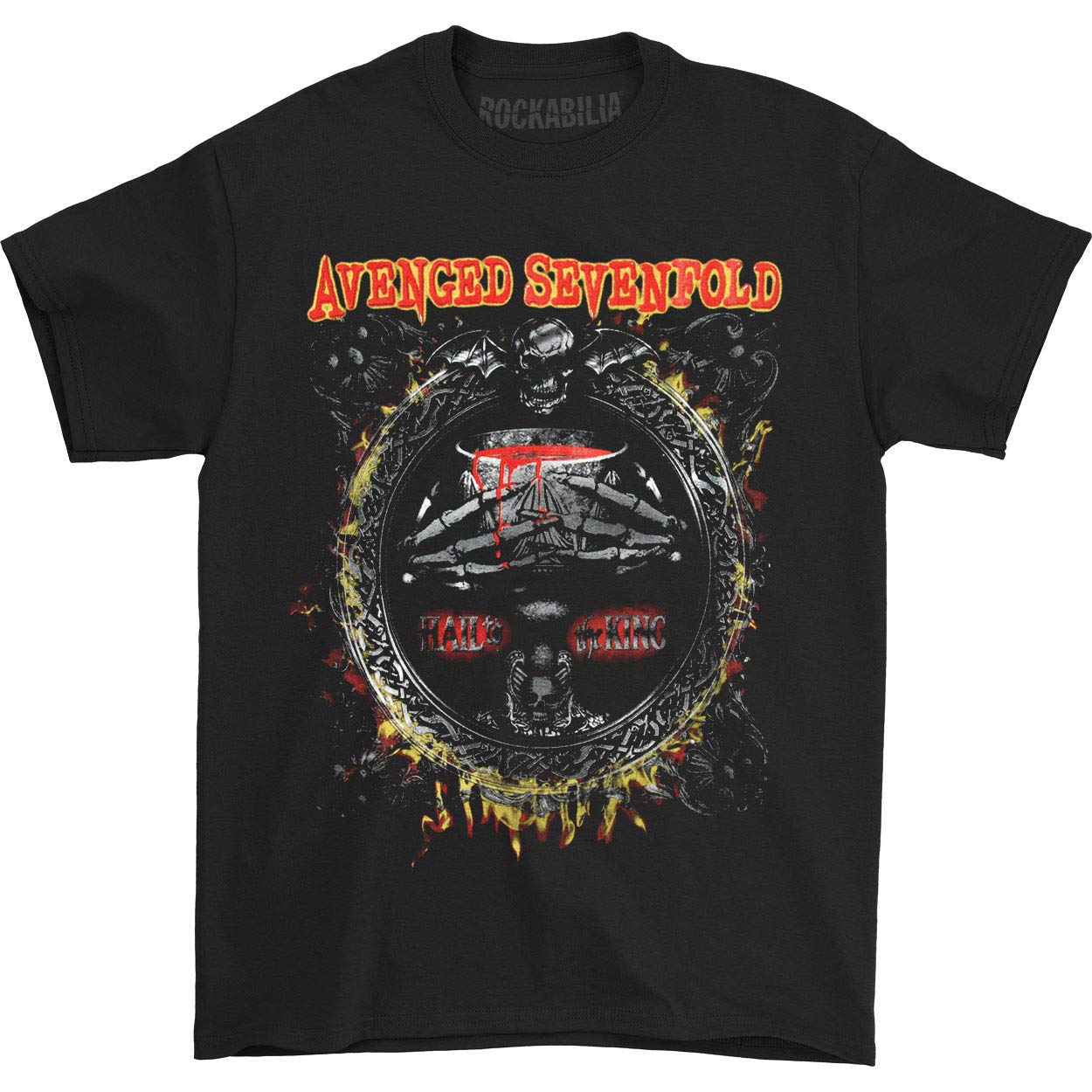 Avenged Sevenfold Men's Graphic T-Shirt | Band Merchandise | Rock Music Fan Apparel | Perfect for Concerts & Casual Wear