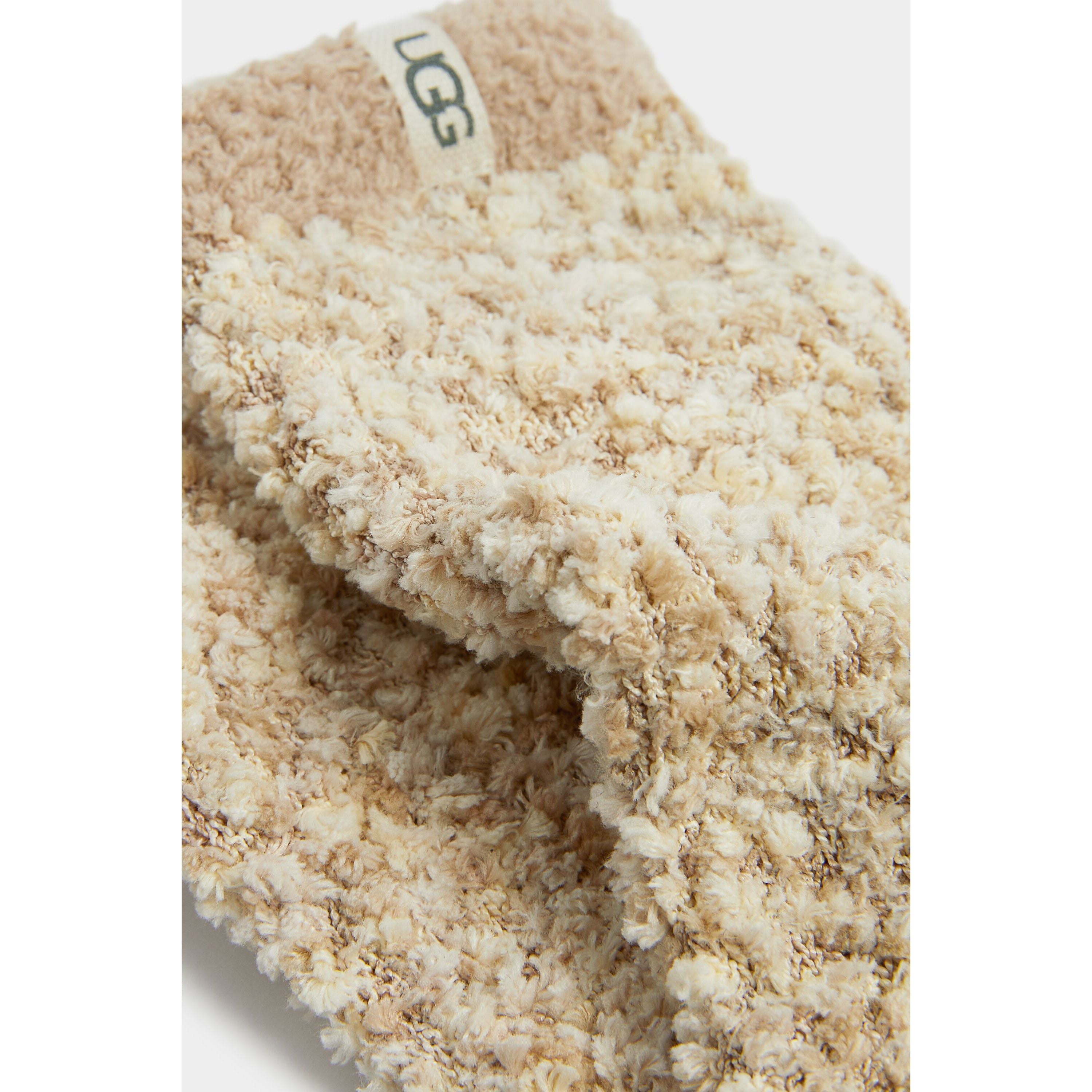 UGG Women's Cozy Chenille Socks in Cream - Soft Winter Boot Socks for Cold Weather & Indoor Comfort