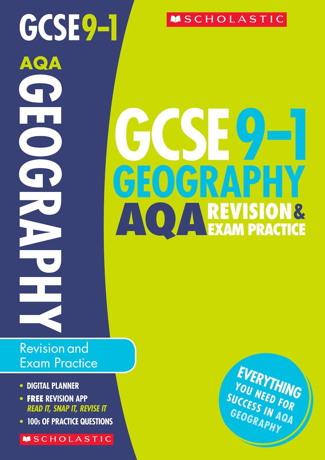 AQA Geography Revision & Practice Book - Comprehensive Study Guide for GCSE & A-Level Students | Perfect for Exam Prep & Classroom Learning