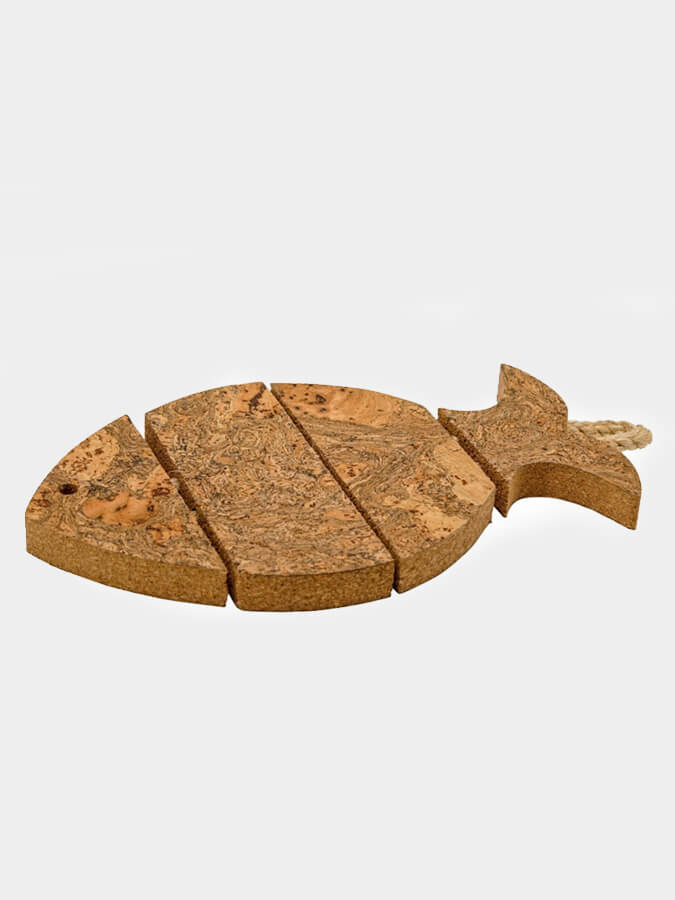 Natural Cork Trivet - Heat Resistant & Eco-Friendly Kitchen Hot Pad for Pots, Pans, and Serving Dishes - Perfect for Dining Tables, Countertops, and Outdoor BBQ