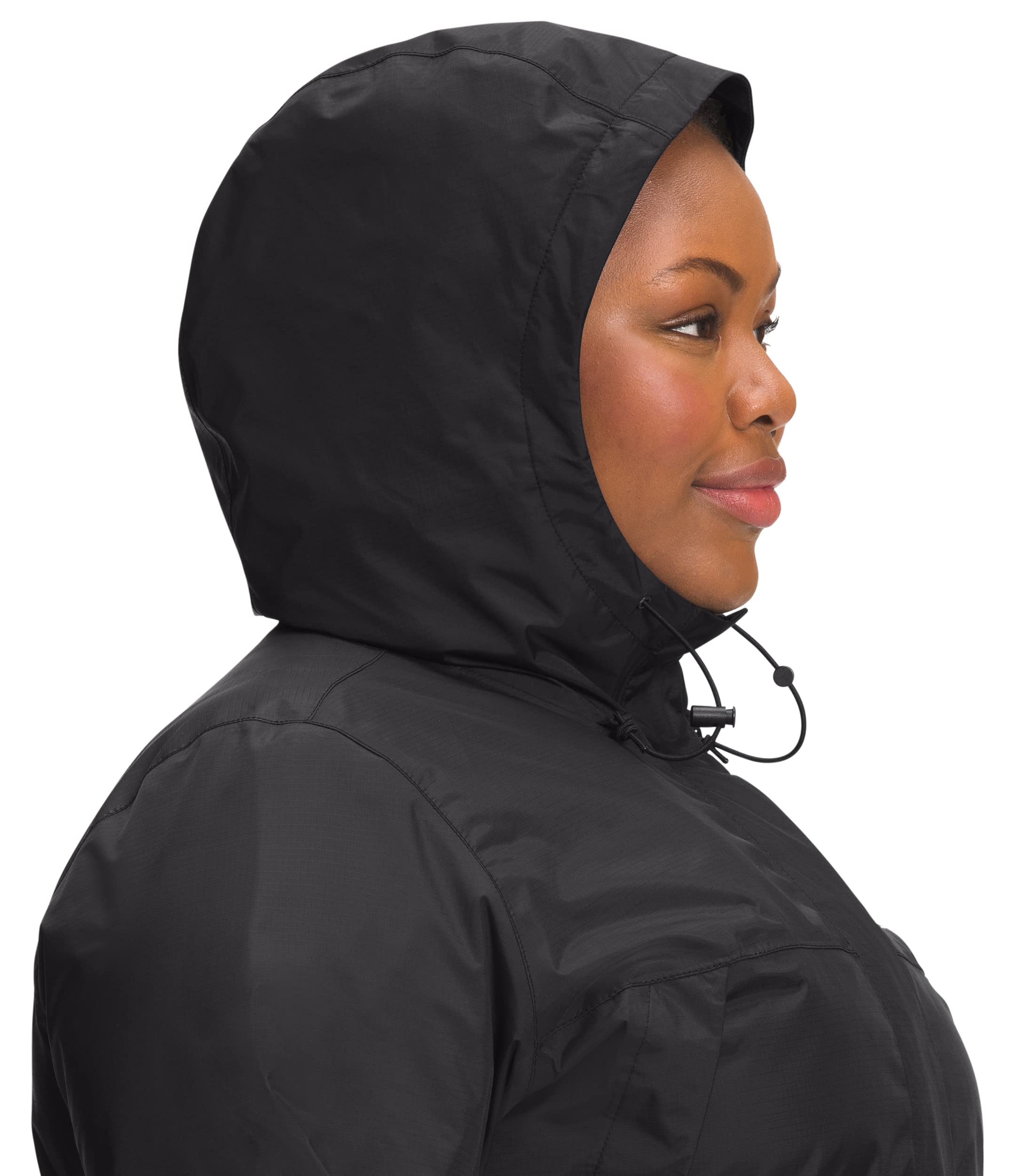 The North Face Women's Plus Size Antora Jacket - Waterproof Windproof Winter Coat for Hiking, Camping & Outdoor Adventures