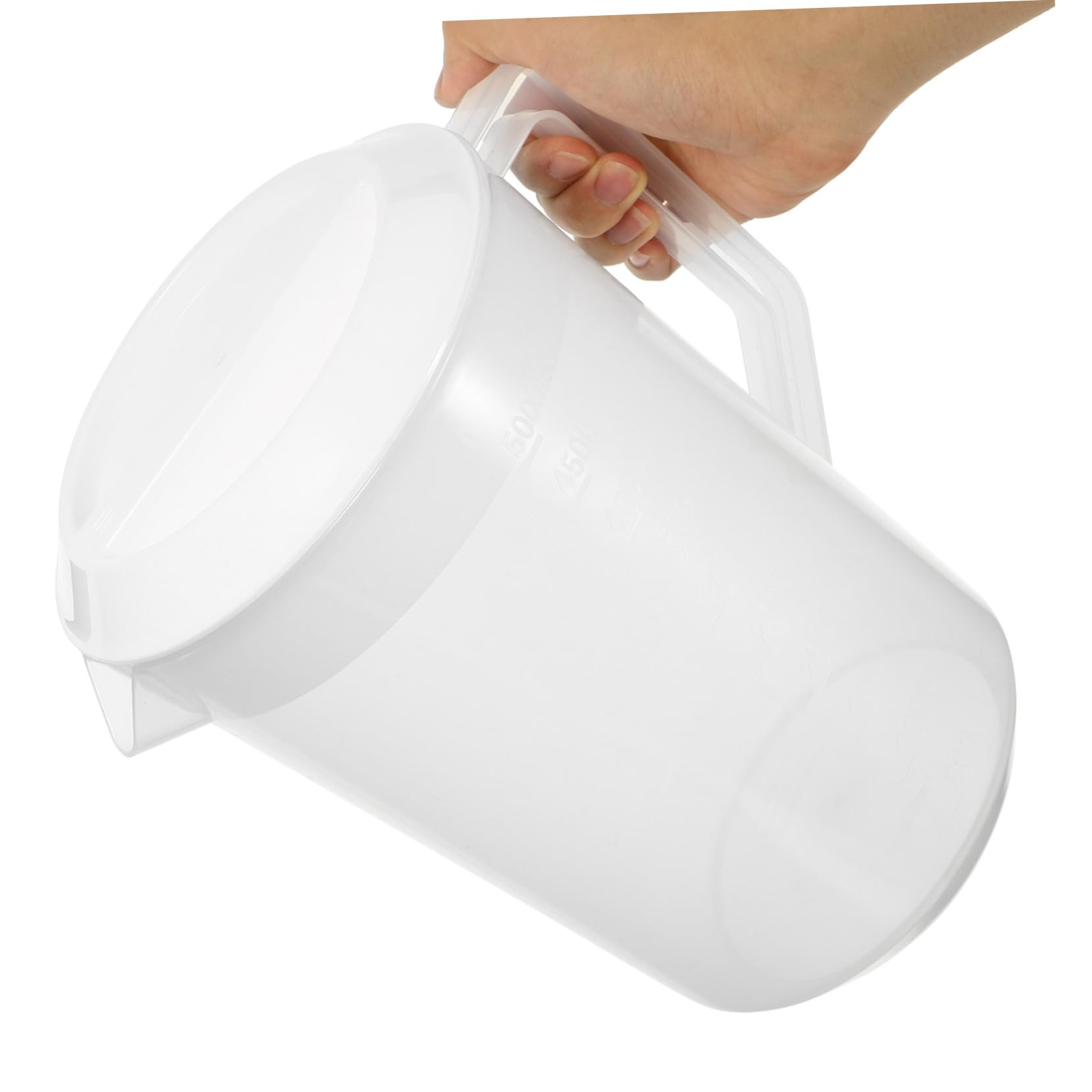 Cabilock 2L Glass Beverage Pitcher with Measurement Scale - Cold Water Kettle, Juice Pitcher for Iced Tea, Lemonade & Cocktails - Perfect for Parties, BBQs & Home Bars