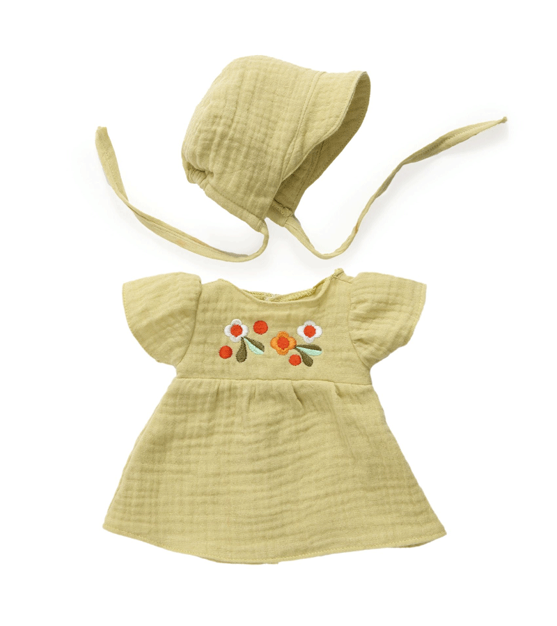 Lili Blum POMEA Doll's Clothes by Djeco - Adorable Fashion Outfits for 18 Inch Dolls | Perfect for Pretend Play, Dress Up & Collecting