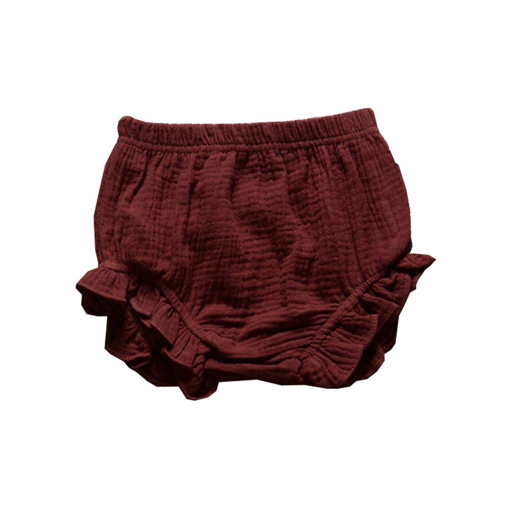 Newborn Baby Shorts Set - 3PC Cotton Linen Bloomers for Girls & Boys | Playtime & Summer Outfits