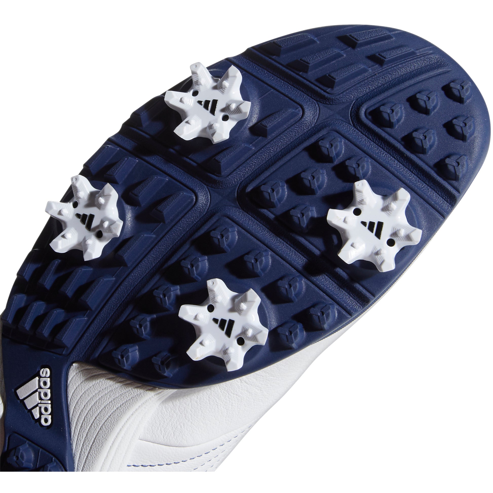 Adidas Adipure DC2 Women's White Golf Shoes - Lightweight & Comfortable for Walking 18 Holes | Perfect for Golf Tournaments & Practice Rounds