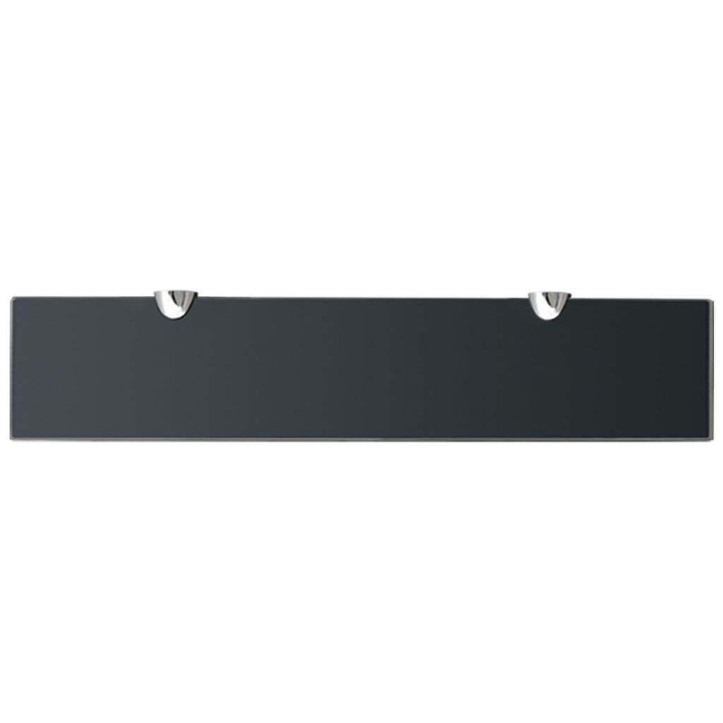 Modern Floating Glass Shelf Set - 19.7
