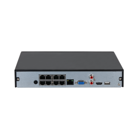 8 Channel Compact NVR2108HS-P S3 Network Video Recorder with Ultra HD & PoE for Home Security & Business Surveillance Systems