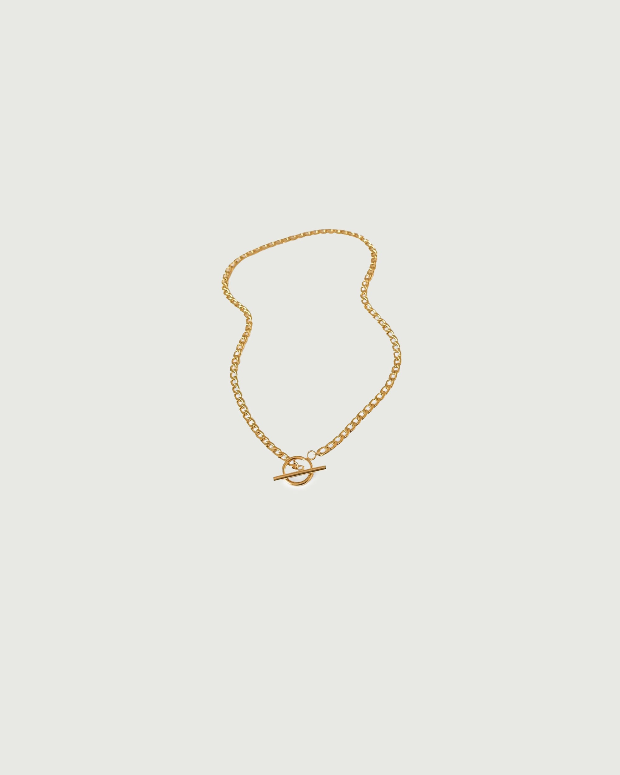 Gold Toggle Chain Necklace for Women - Elegant Jewelry for Everyday Wear, Parties & Special Occasions