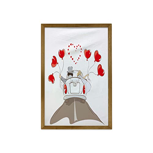 Red Taupe White