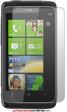 HTC Trophy 7 Screen Protector (2-Pack) - HD Clear Anti-Scratch Film for Maximum Protection - Perfect for Work, Travel & Everyday Use