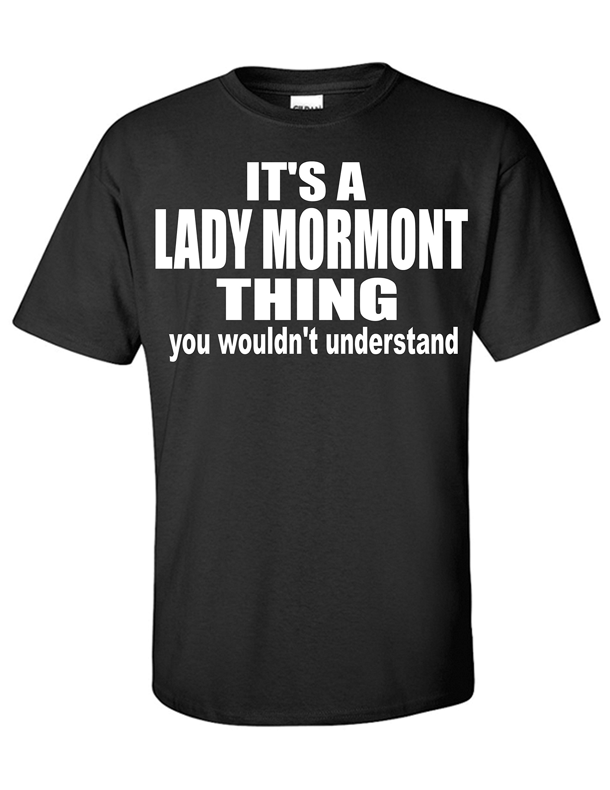 STUFF WITH ATTITUDE Lady Mormont Black Graphic T-Shirt | Game of Thrones Inspired Women's Tee | Perfect for Cosplay, Fandom Gifts & Casual Wear