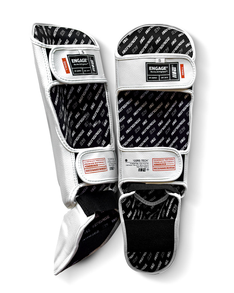 W.I.P Series Shin Guards (Version 1) - Martial Arts, MMA & Soccer Protective Gear for Training & Competition