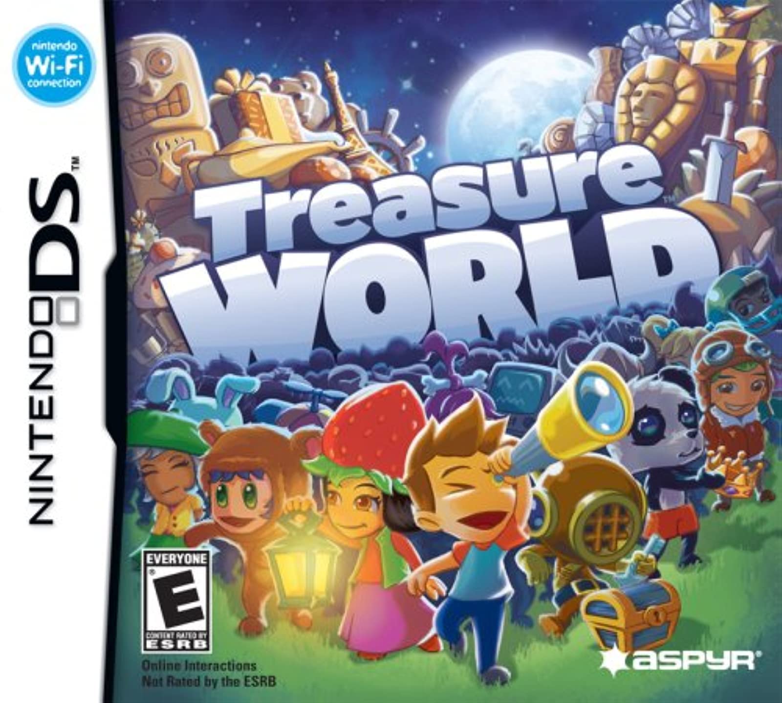 Renewed Treasure World - Nintendo DS Game | Adventure & Puzzle Solving for Kids & Teens | Perfect for Travel & Family Game Nights