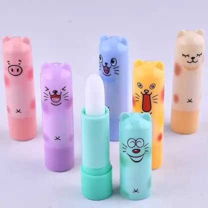 RTOON Shaped Fruit Lip Balm for Kids & Girls - Moisturizing & Fun Lip Care - Perfect for School, Playtime & Daily Use