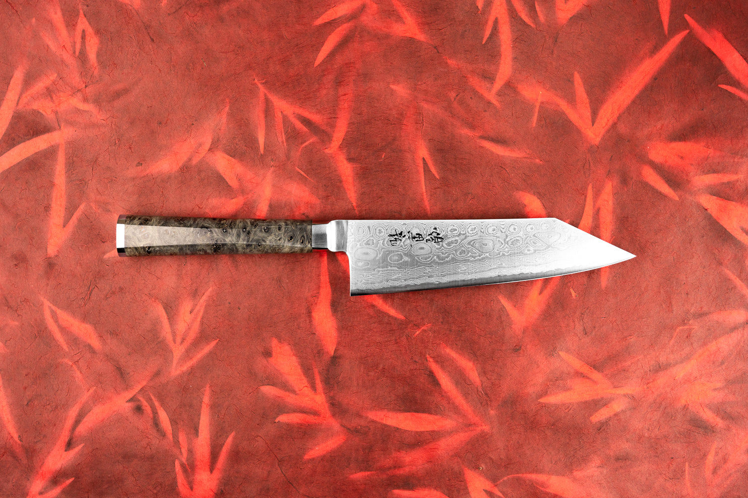 Premium Ryusen Oukokuryu Santoku Knife 170mm - High Carbon Stainless Steel Japanese Kitchen Knife for Slicing, Dicing & Mincing - Perfect for Home Chefs & Professional Cooking