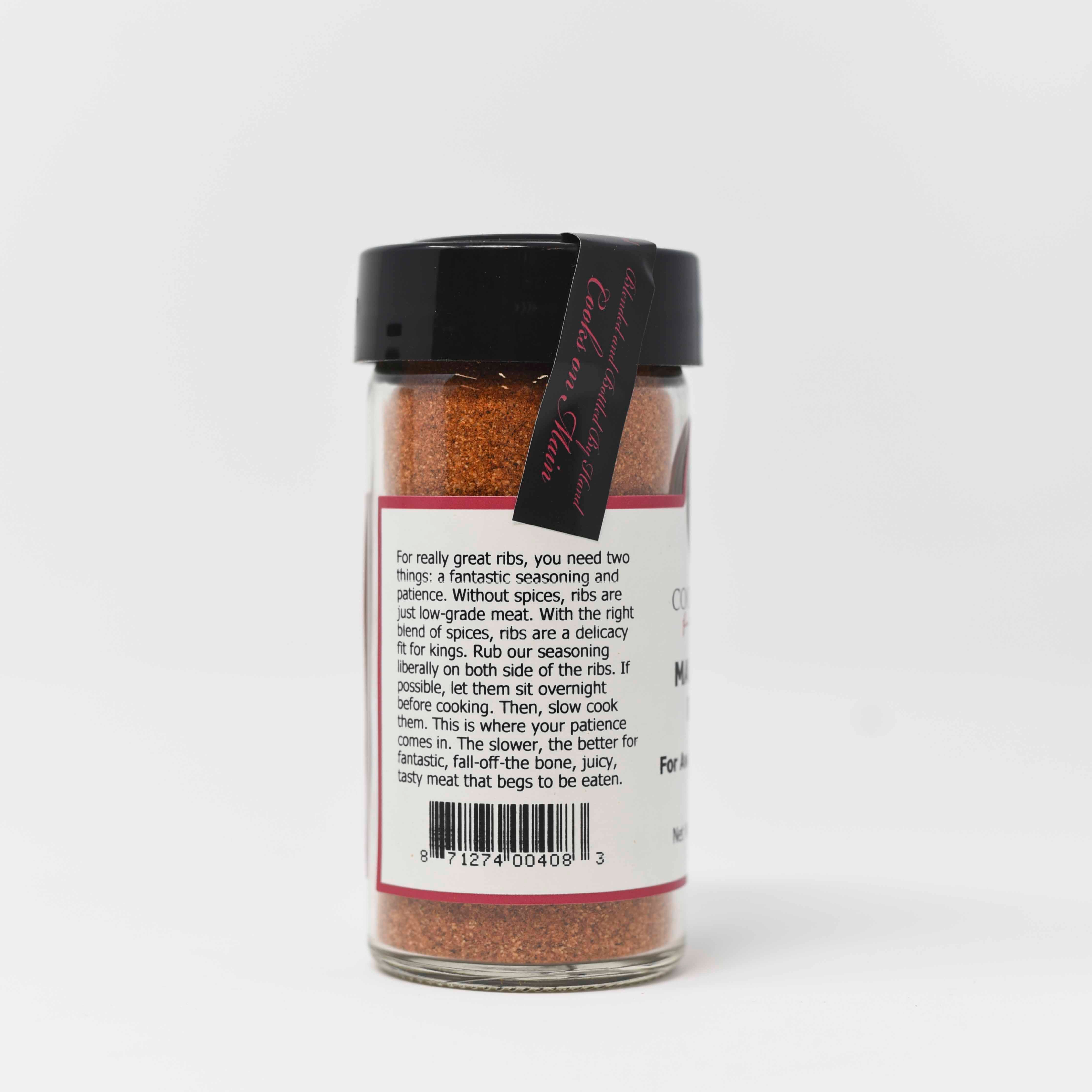 Main Street Rib Rub - Premium BBQ Dry Rub Seasoning for Ribs, Pork, Chicken & Beef | Perfect for Grilling, Smoking & Outdoor Cooking