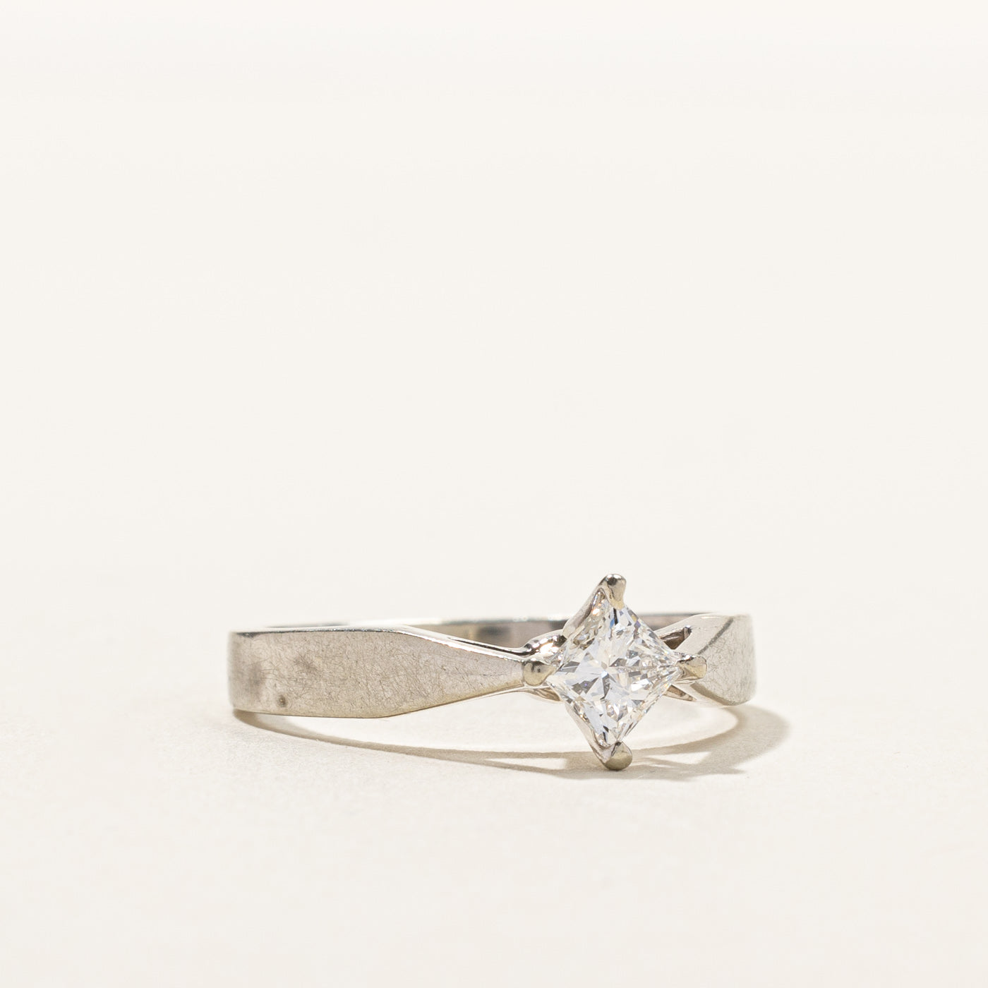 0.43ct Princess Cut Diamond Ring for Women - Size 6 | Elegant Engagement & Wedding Ring | Perfect for Proposals, Anniversaries & Special Occasions