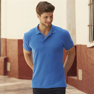 Fruit Of The Loom Heavyweight 65/35 Cotton Blend Polo Shirt (SS204) - Comfortable Workwear & Casual Wear for Men
