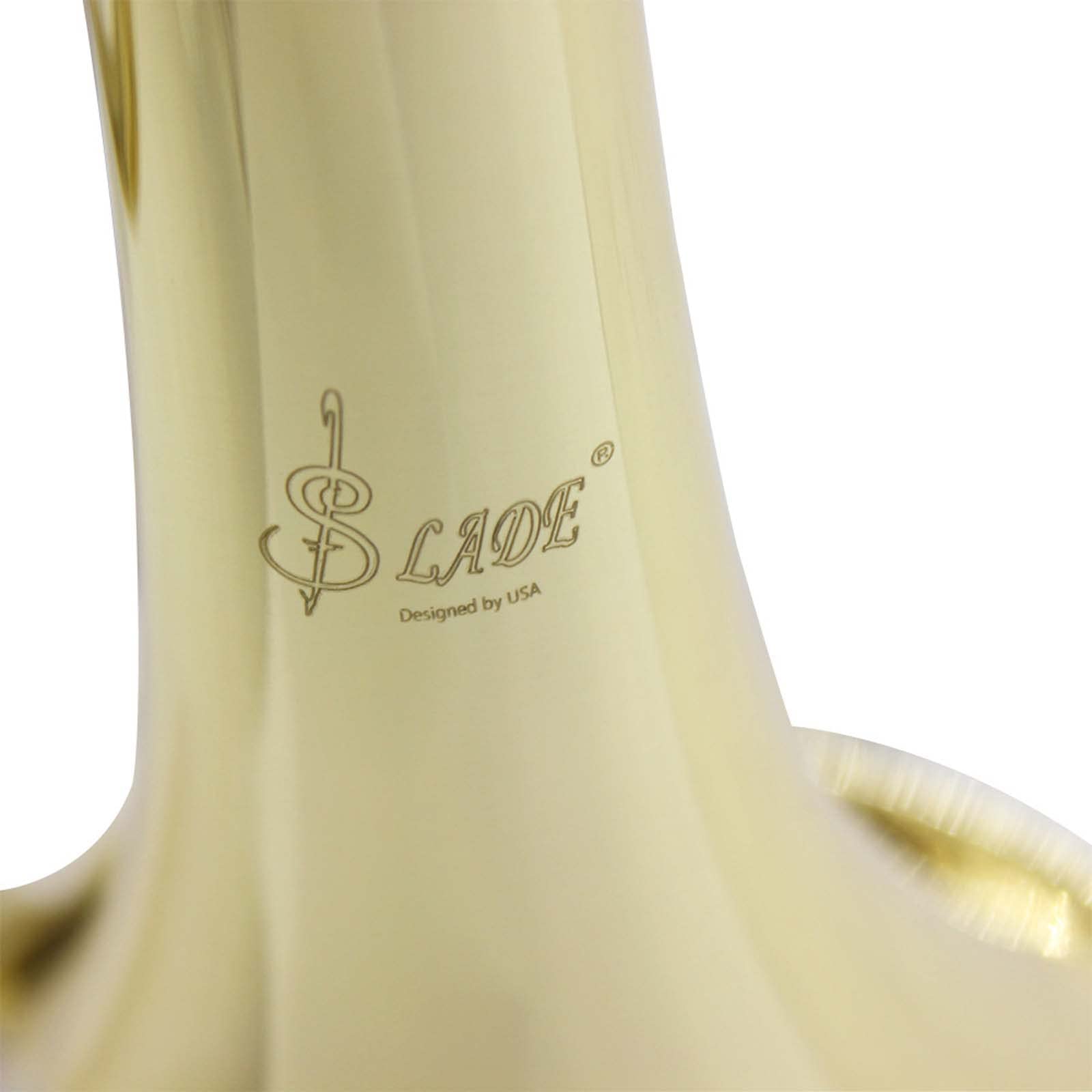 Professional Bb Flat Cornet Brass Instrument - High-Quality Bb Cornet with Carrying Case, Gloves, Cleaning Cloth & Brushes | Perfect for Beginners, Students & Band Performances