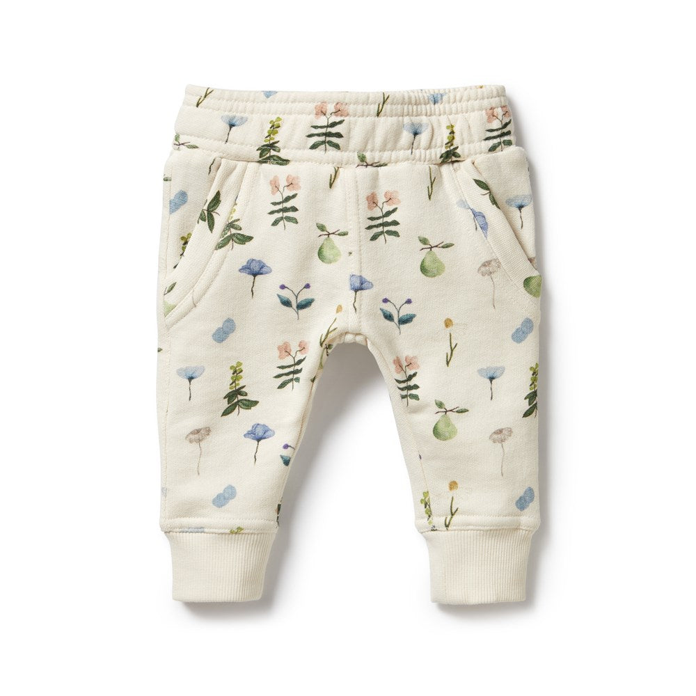 Organic Cotton Terry Sweatpants for Women - Soft Lounge Pants for Yoga, Home & Relaxation | Petit Garden Comfort Wear