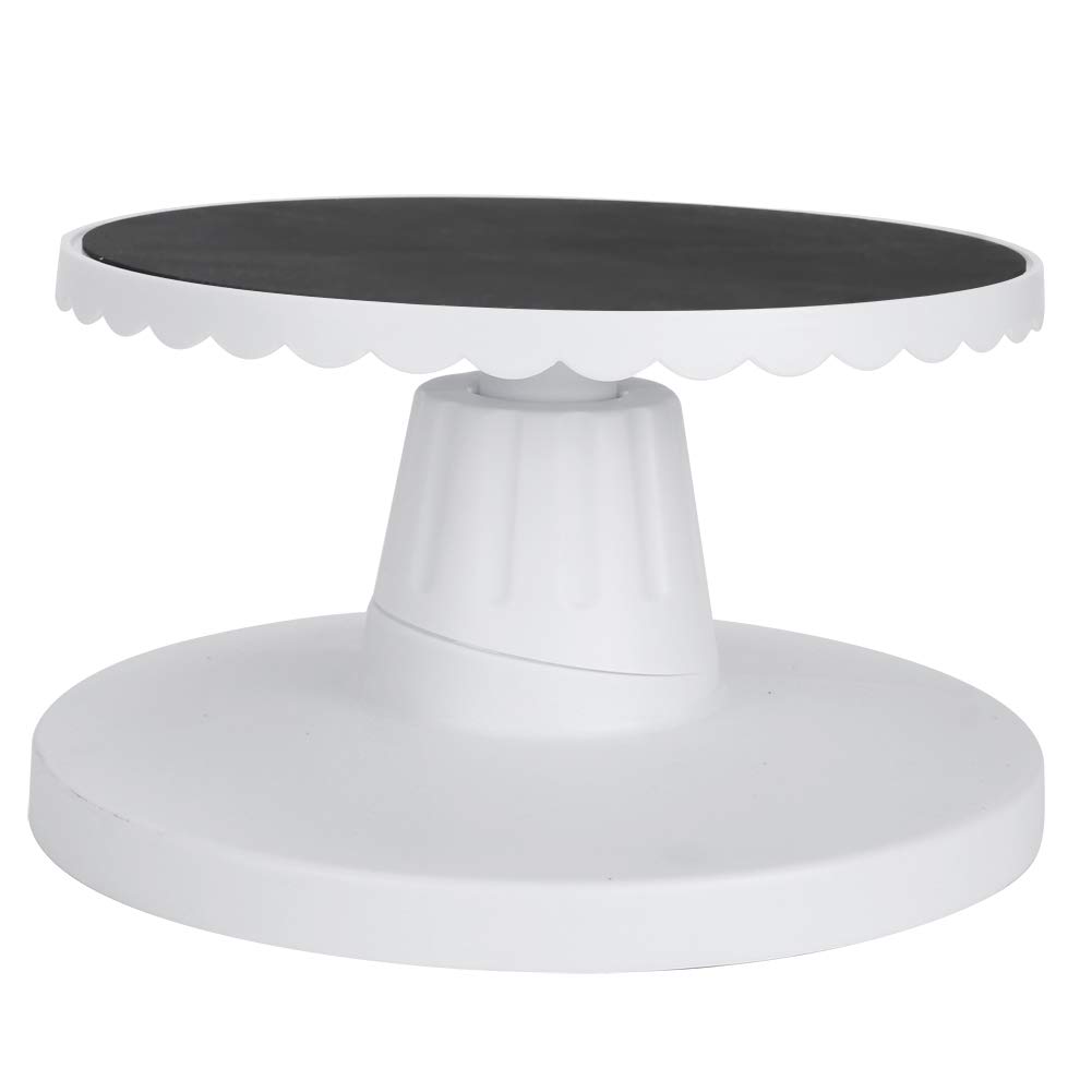 Atyhao Adjustable Non-Slip Rotating Cake Stand - 360° Spinning Turntable for Cake Decorating, Baking & DIY Dessert Display | Perfect for Home Bakers, Wedding Cakes & Professional Pastry Chefs