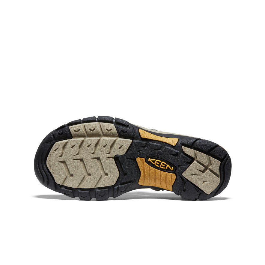Men's Newport H2 Sandal - Lightweight Waterproof Hiking Sandals for Men, Comfortable Outdoor Adventure Shoes (Raven/Aluminum) - Perfect for Beach, Camping, and Travel