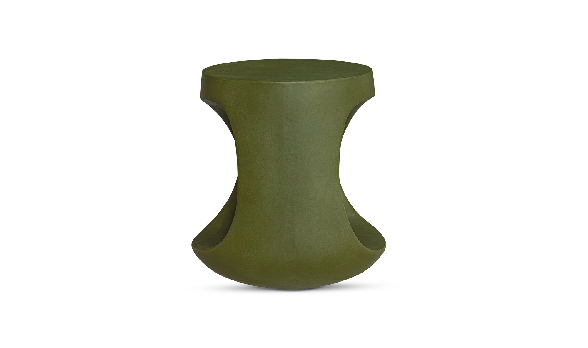 Rothko Outdoor Stool - Green Patio Furniture for Garden, Poolside & Backyard Relaxation